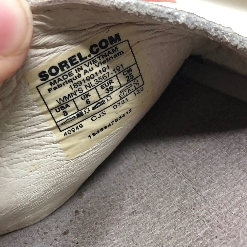 Sorel Kinetic Impact Sandals Womens 8 Pink White Chunky Sporty Streetwear Active - Picture 7 of 16